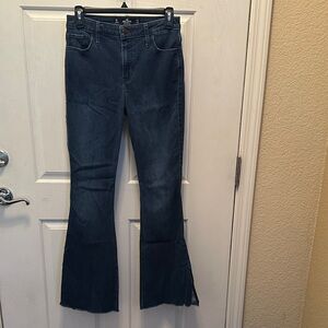 Hollister Dark Blue Flare Jeans